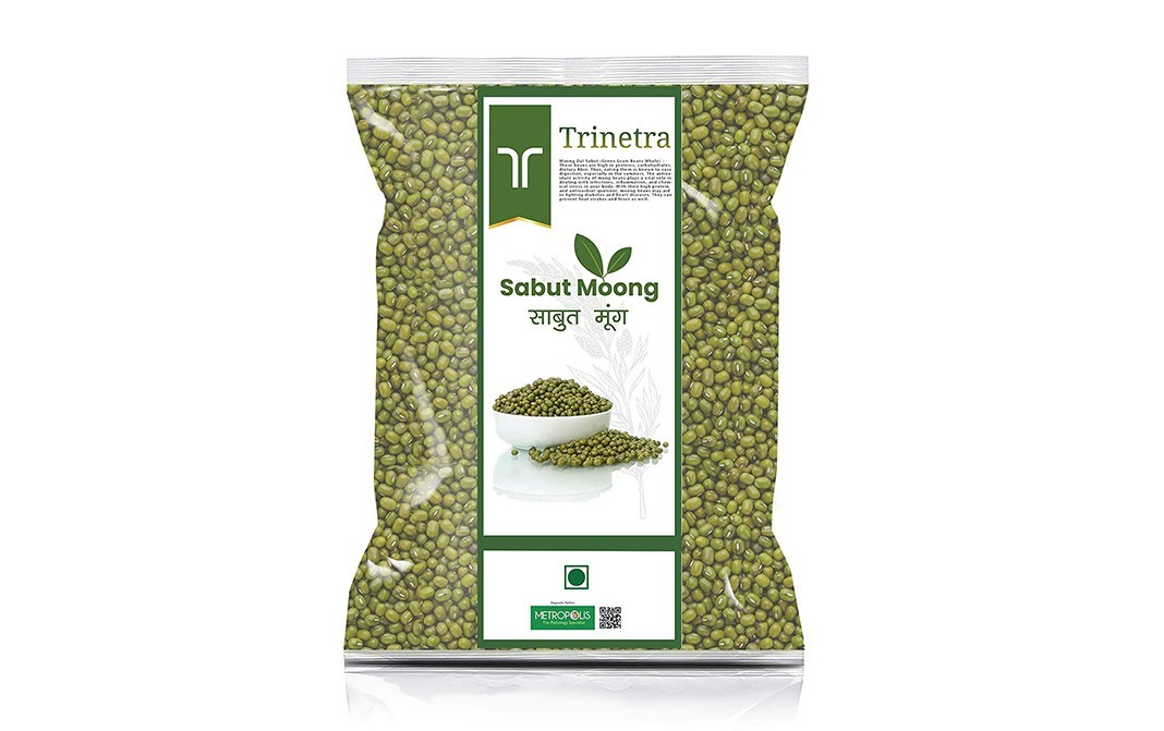 Trinetra Sabut Moong    Pack  3 kilogram